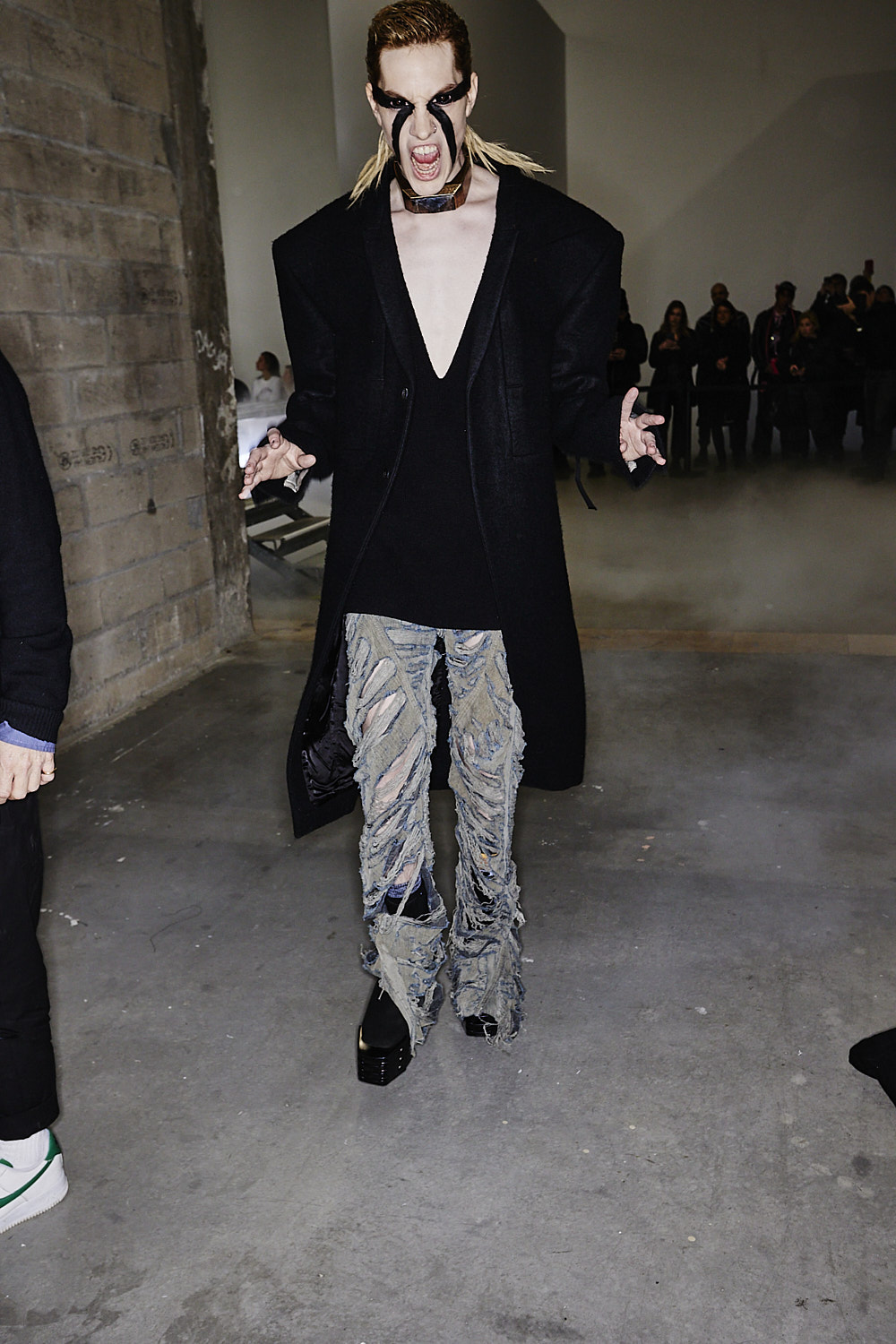 Rick Owens AW2324 Men Fashion Show Paris Backstage