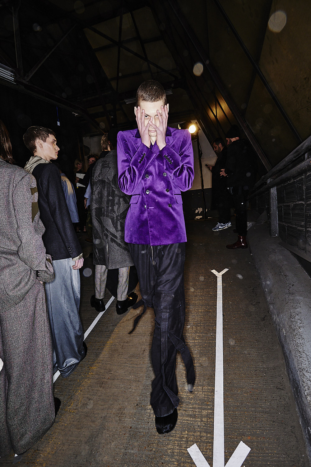 Dries Van Noten AW2324 Men Fashion Show Paris Backstage