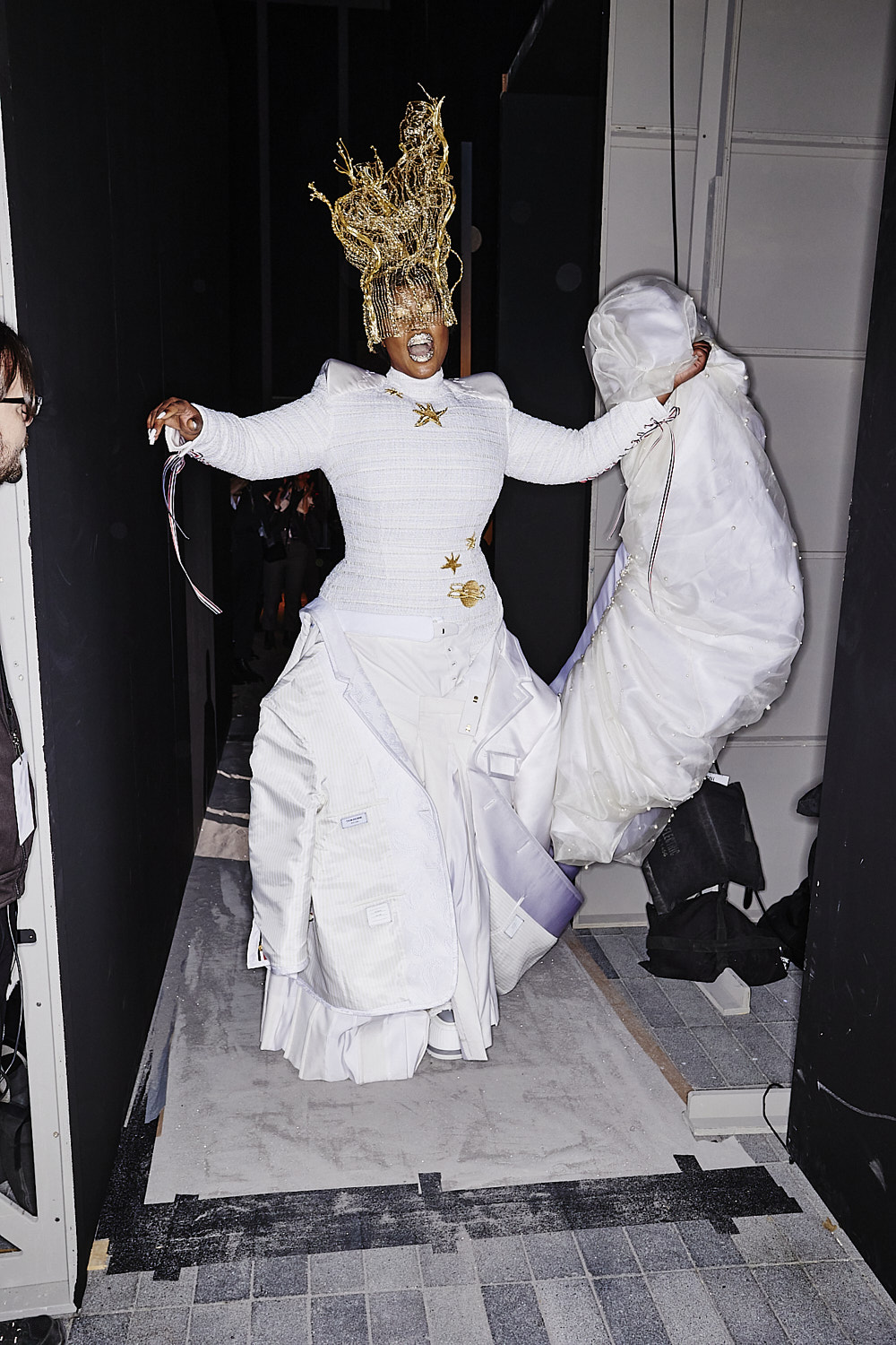 Thom Browne AW2324 Fashion Show New York Backstage