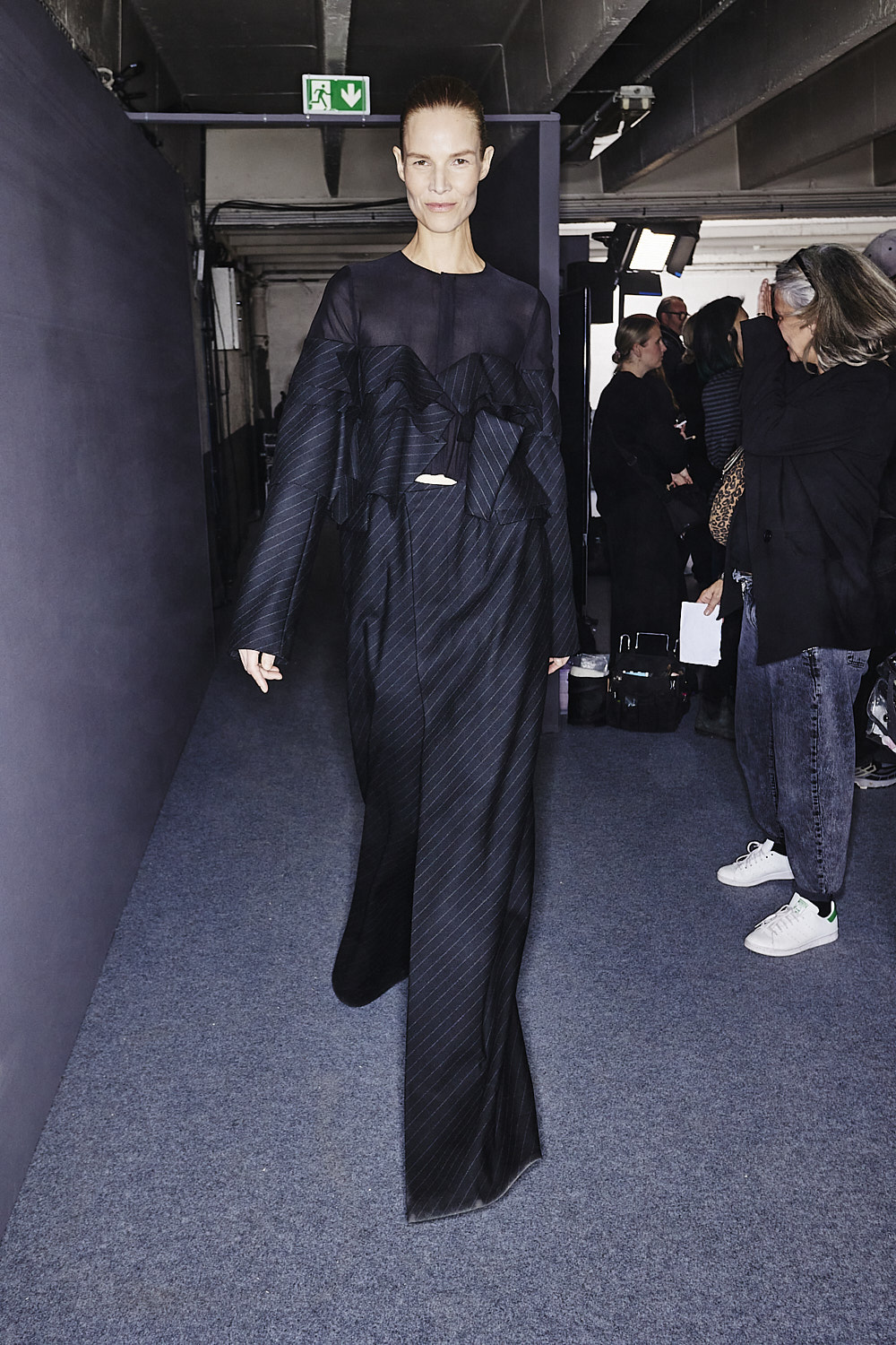 Sacai AW23 Fashion Show Paris Backstage