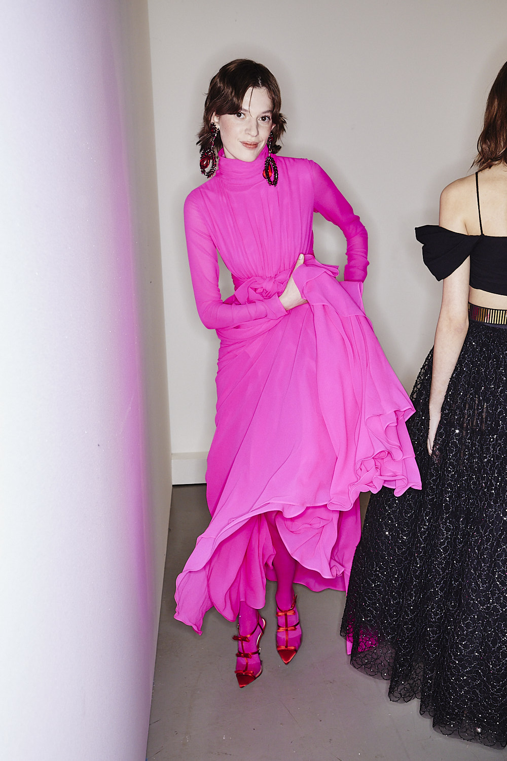 Giambattista Valli AW23 Fashion Show Paris Backstage