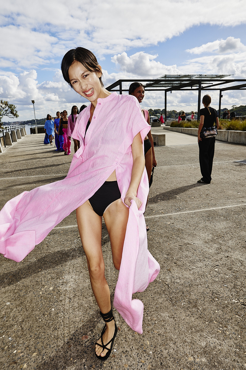 Bondi Born Resort 23 Fashion Show Sydney Backstage