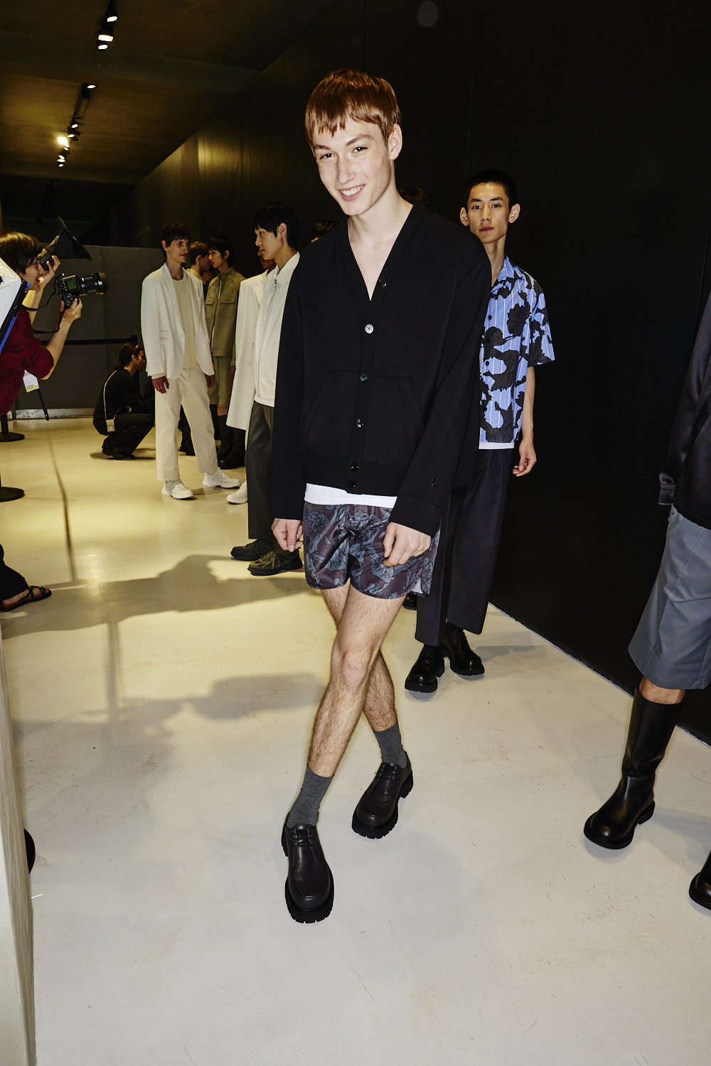 Neil Barrett SS24 Men Fashion Show Milan Backstage