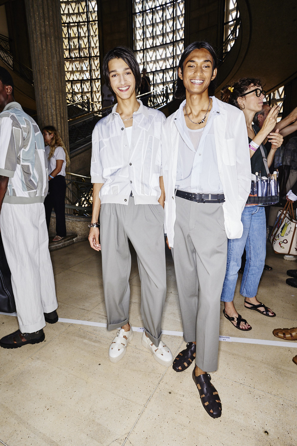 Hermes SS24 Men Fashion Show Paris Backstage