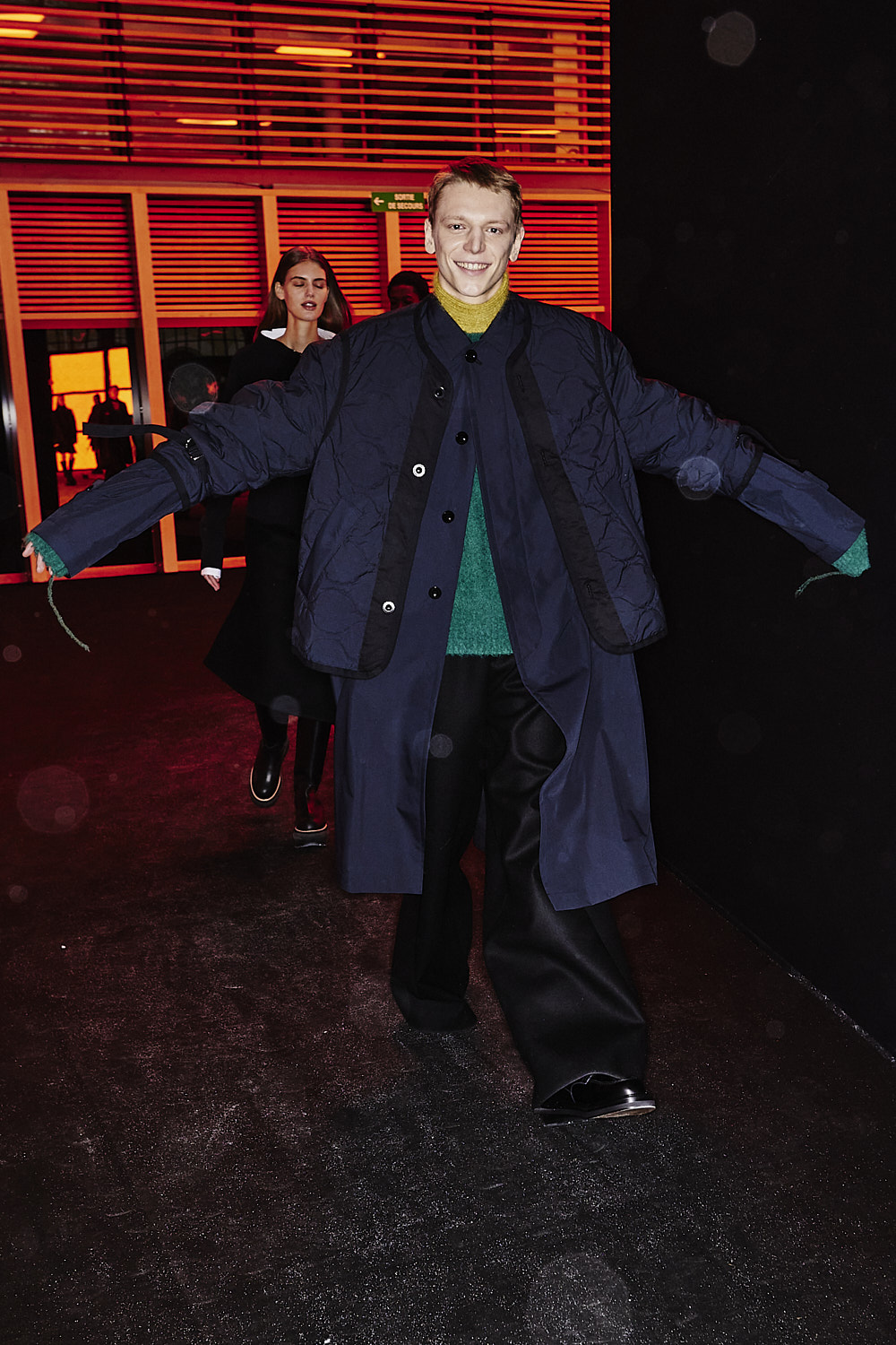 Sacai AW2425 Fashion Show Paris Backstage