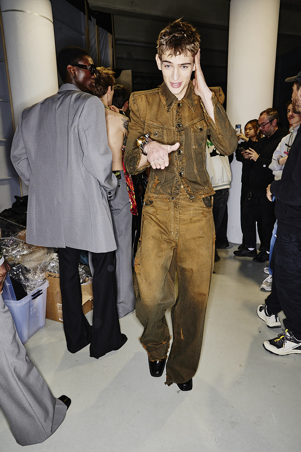 Egonlab AW2425 Men Fashion Show Paris Backstage