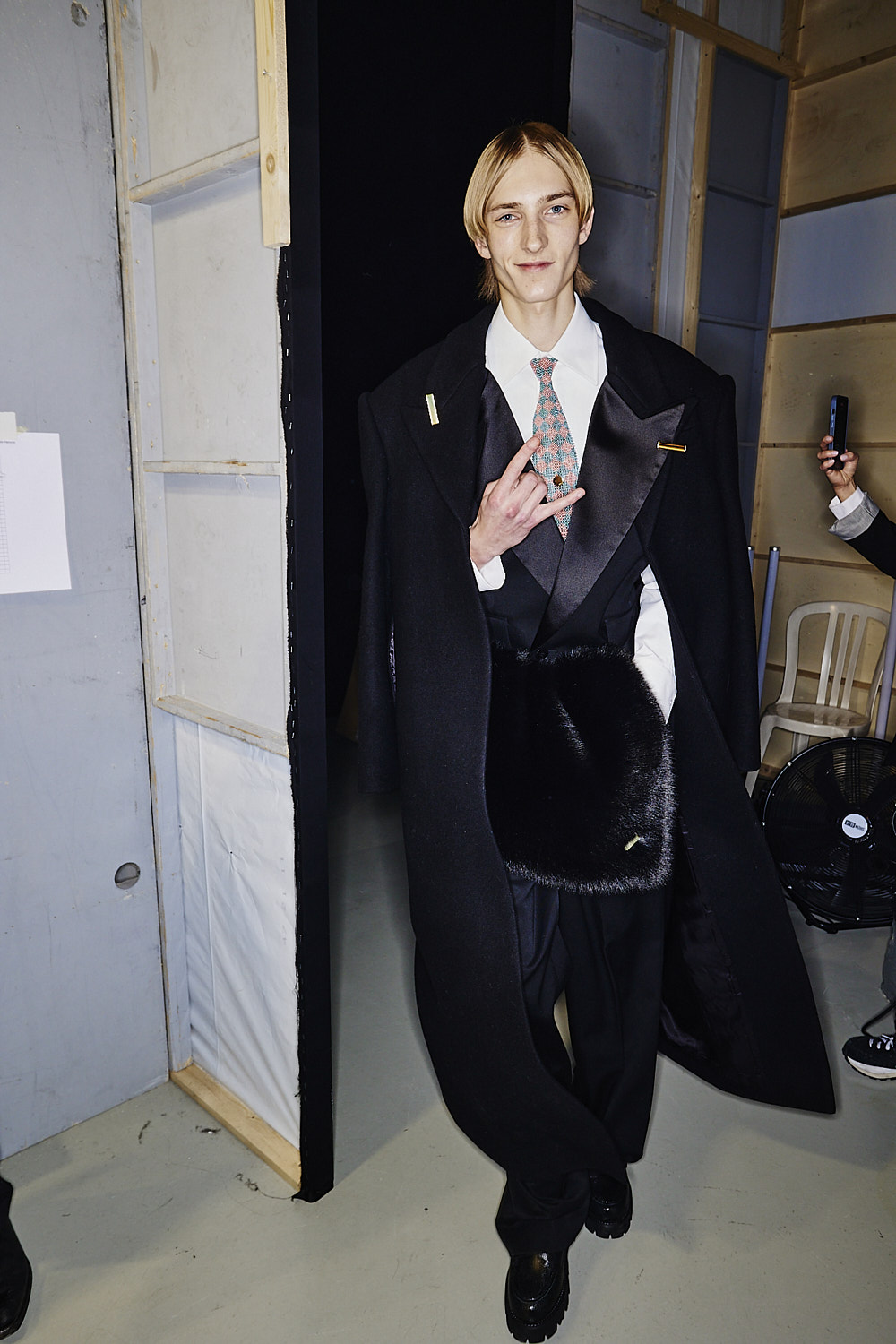 Sean Suen AW2425 Men Fashion Show Paris Backstage