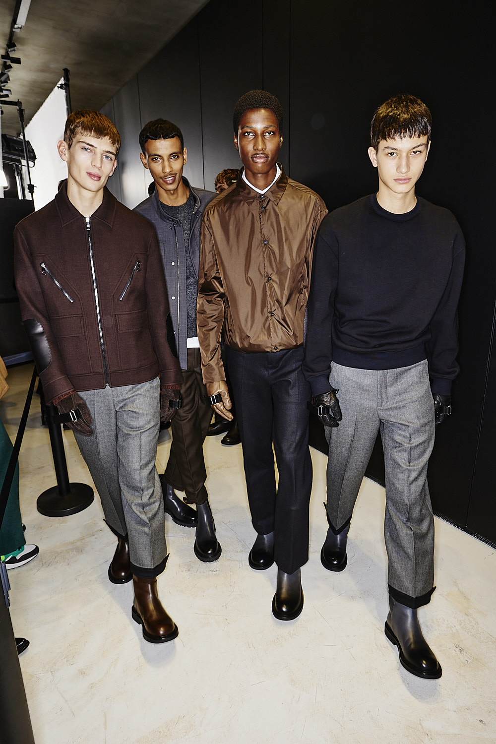 Neil Barrett AW2425 Men Fashion Show Milan Backstage