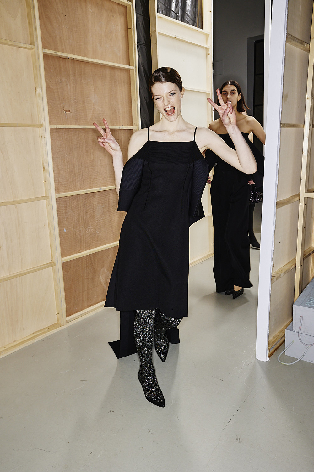 CFCL AW2425 Fashion Show Paris Backstage