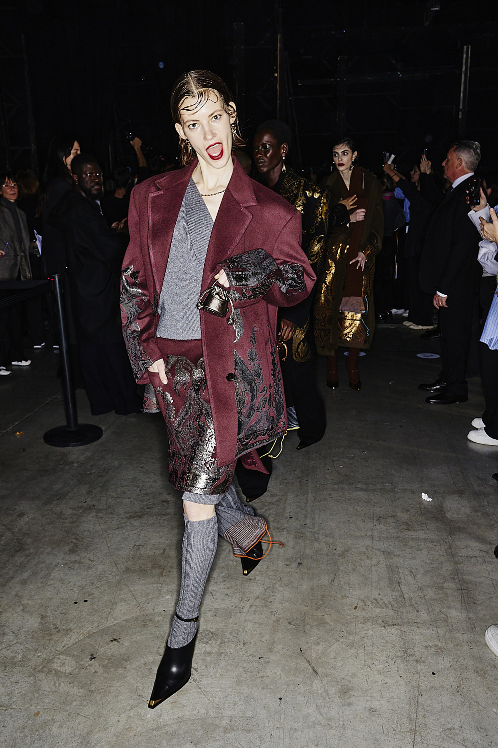 Etro by Marco de Vincenzo AW2425 Fashion Show Milan Backstage