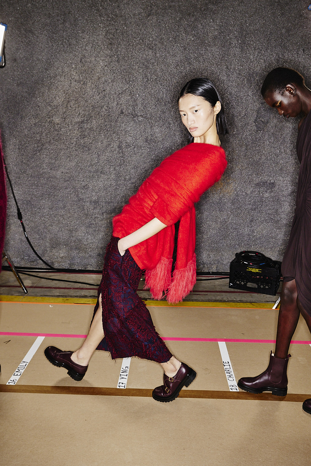 Jason Wu AW2425 Fashion Show Backstage Brooklyn New York