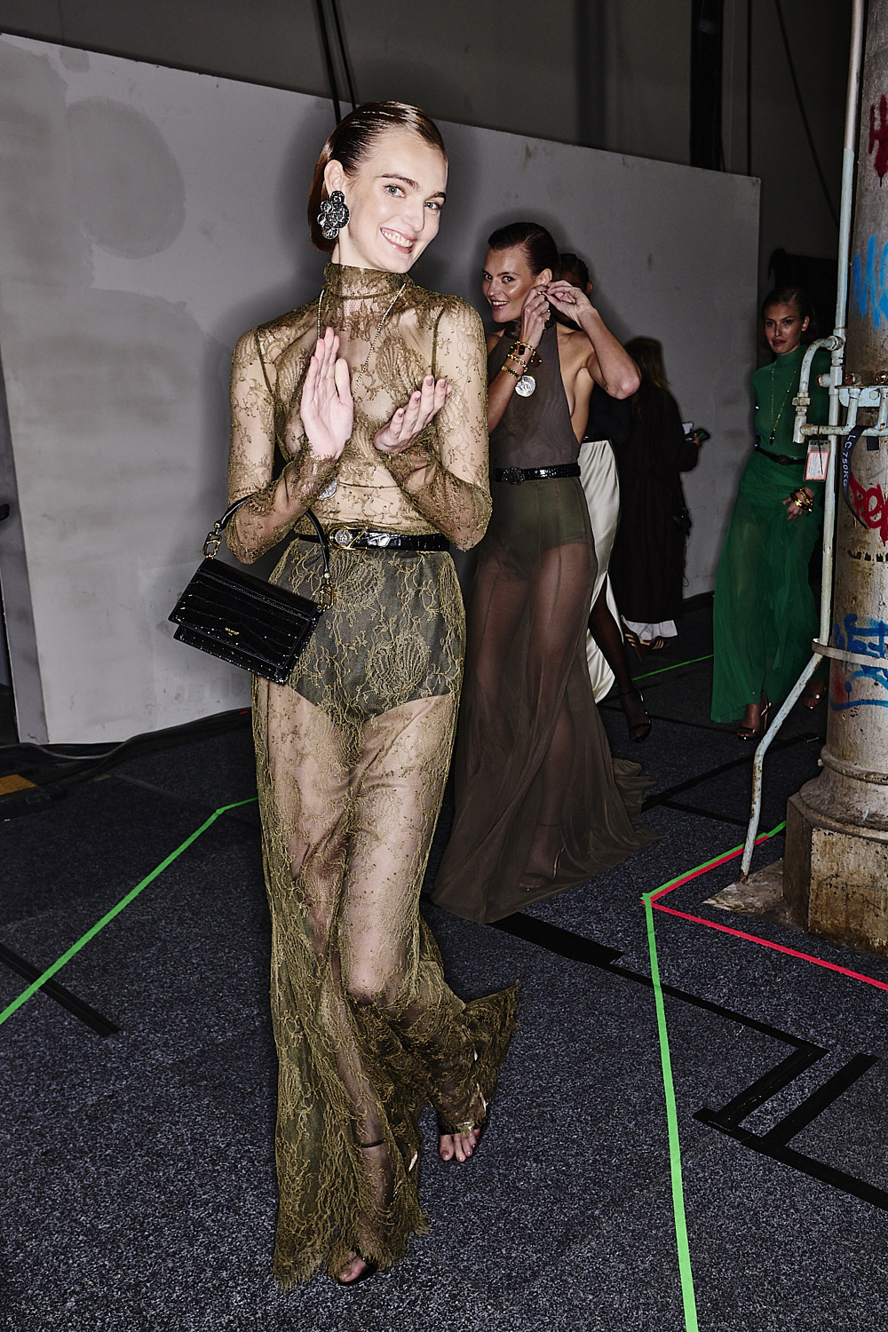 Carla Zampatti Resort 24 Fashion Show Sydney Backstage