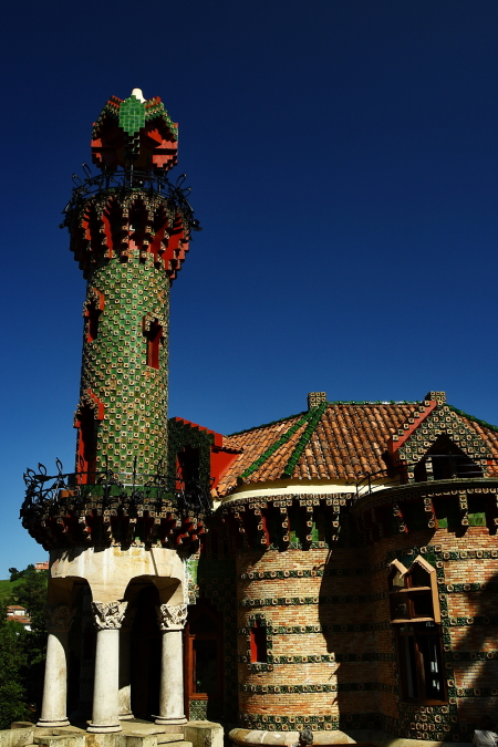 Gaudi's El Capricho at Comillas Spain