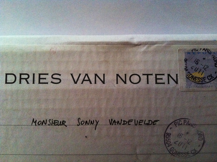 Xmas present from Dries Van Noten