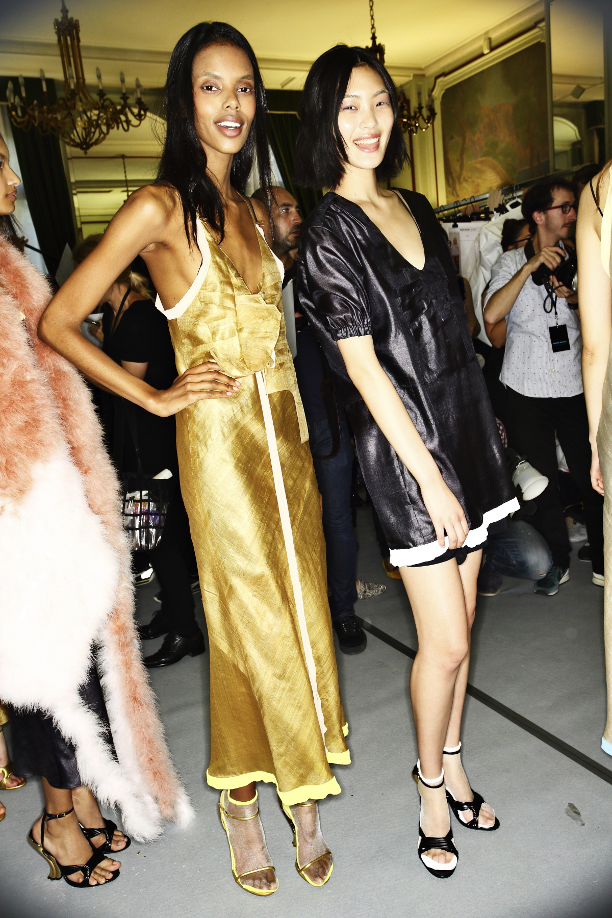 Sonny Vandevelde - Sonia Rykiel SS14 Fashion Show Paris Backstgage