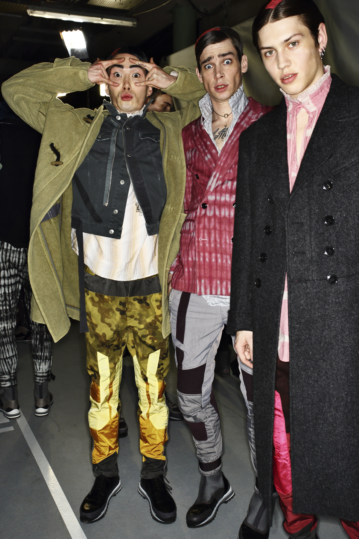 Sonny Vandevelde - Dries Van Noten AW14-15 Men Fashion Show Paris Backstage
