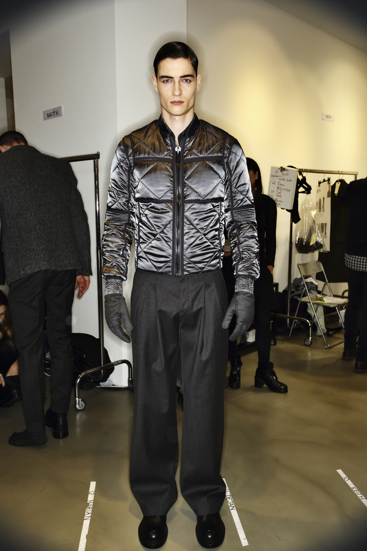 Sonny Vandevelde - Calvin Klein Collection AW14-15 Fashion Show Milan ...