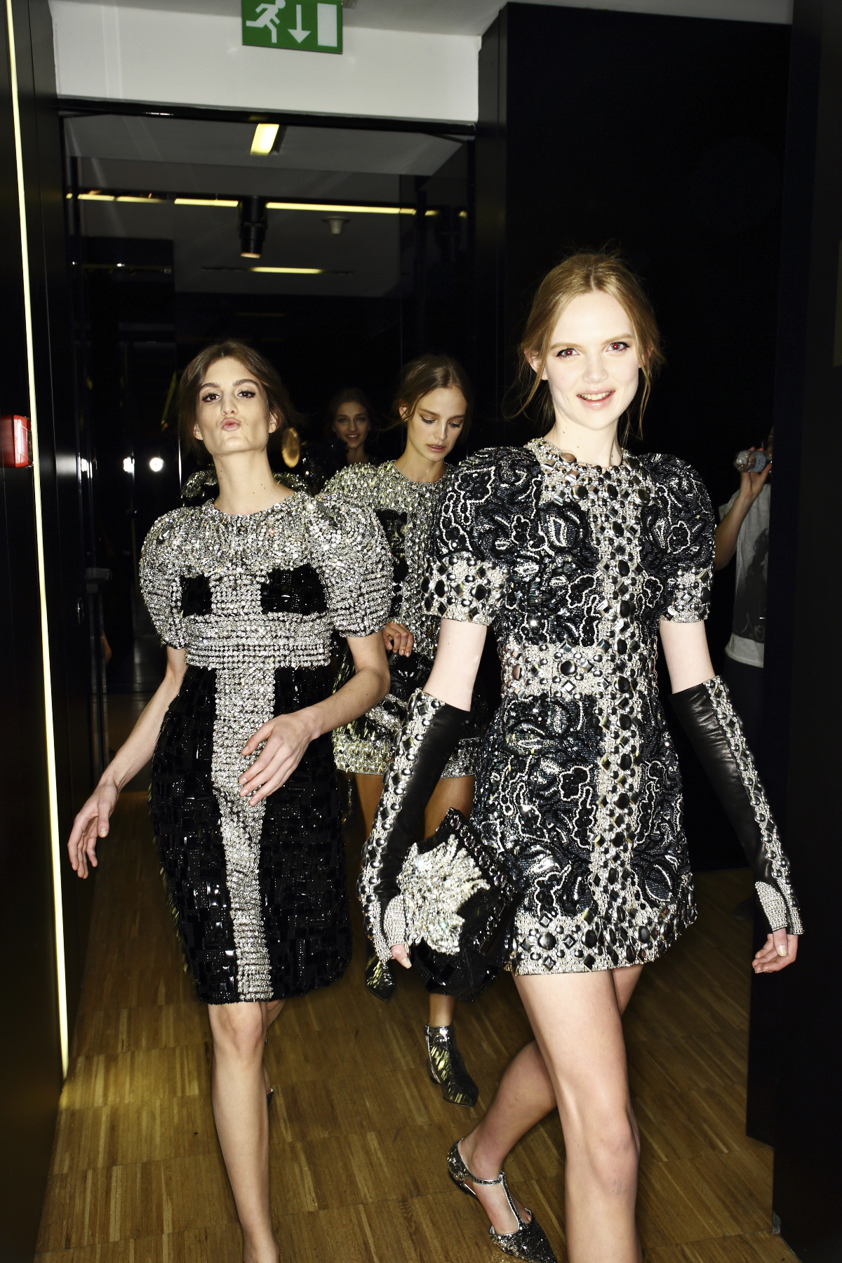 Sonny Vandevelde - Dolce & Gabbana AW14-15 Fashion Show Backstage Milan ...