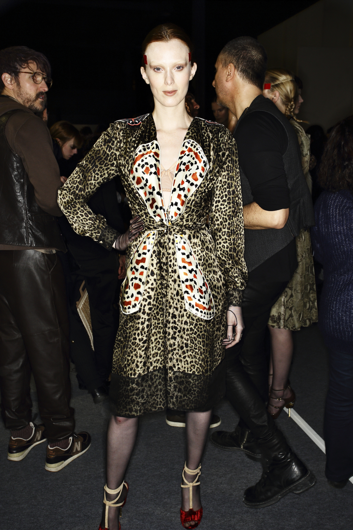 Sonny Vandevelde - Givenchy AW14-15 Fashion Show Paris Backstage