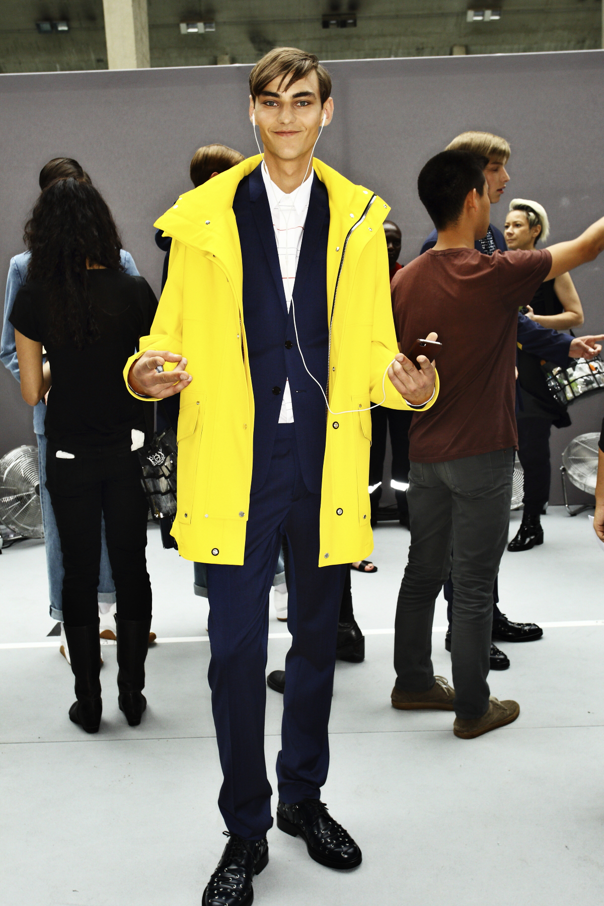 Dior Homme SS15 Fashion show Paris Backstage