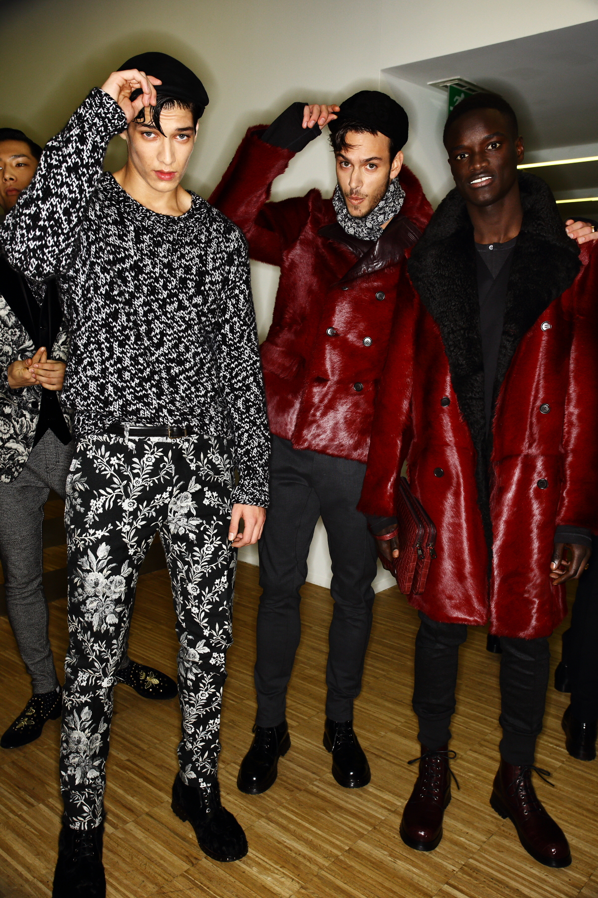 Sonny Vandevelde - Dolce & Gabbana AW1516 Men Fashion Show Milan Backstage