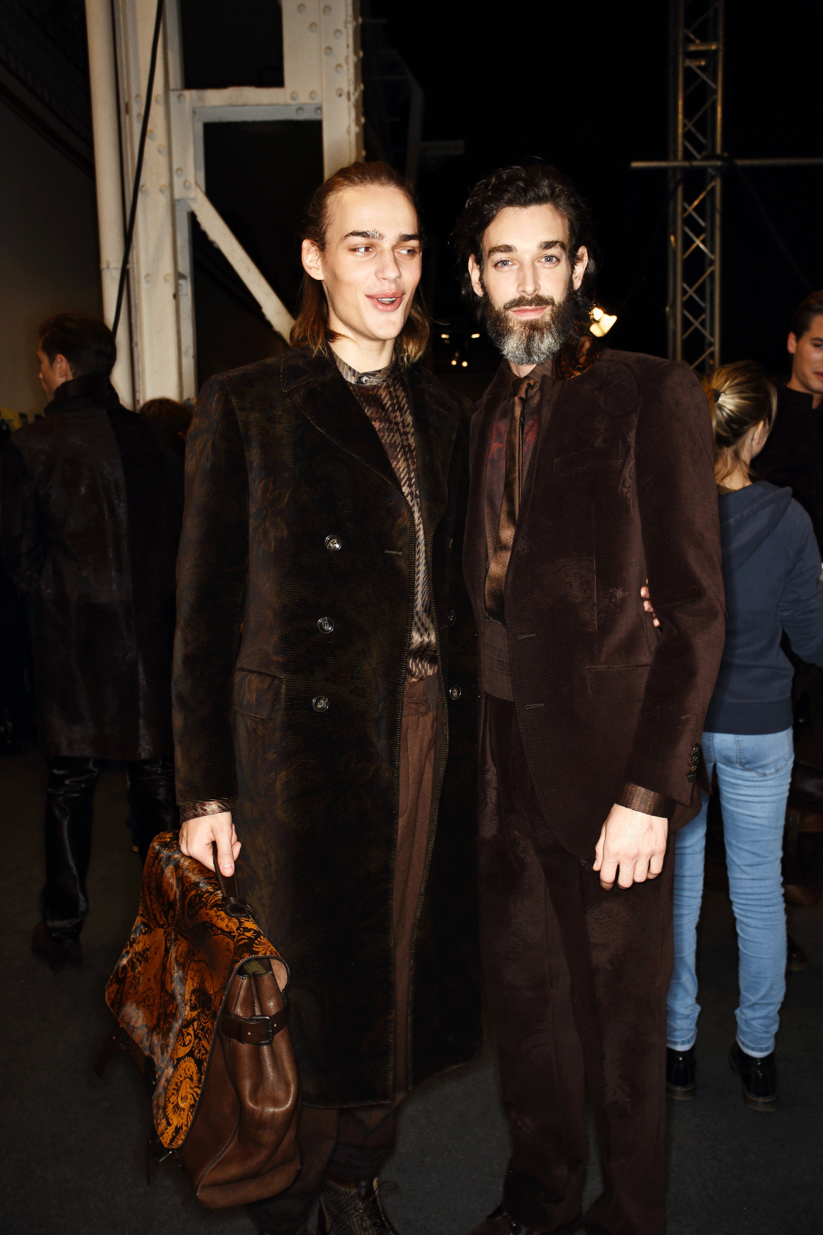 Sonny Vandevelde - Etro AW1516 Men Fashion Show Milan Backstage