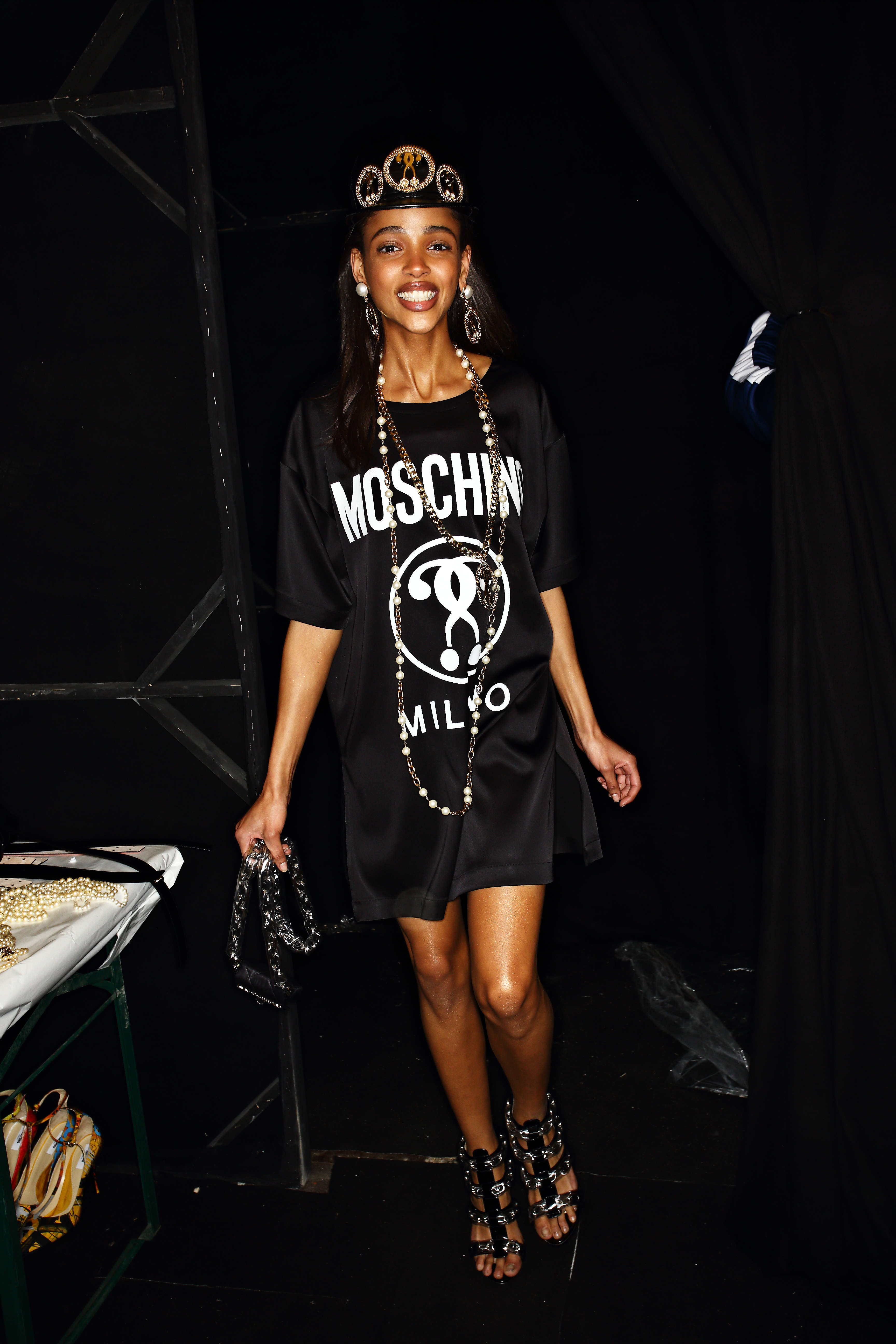 Sonny Vandevelde - Moschino AW1516 Fashion Show Milan Backstage