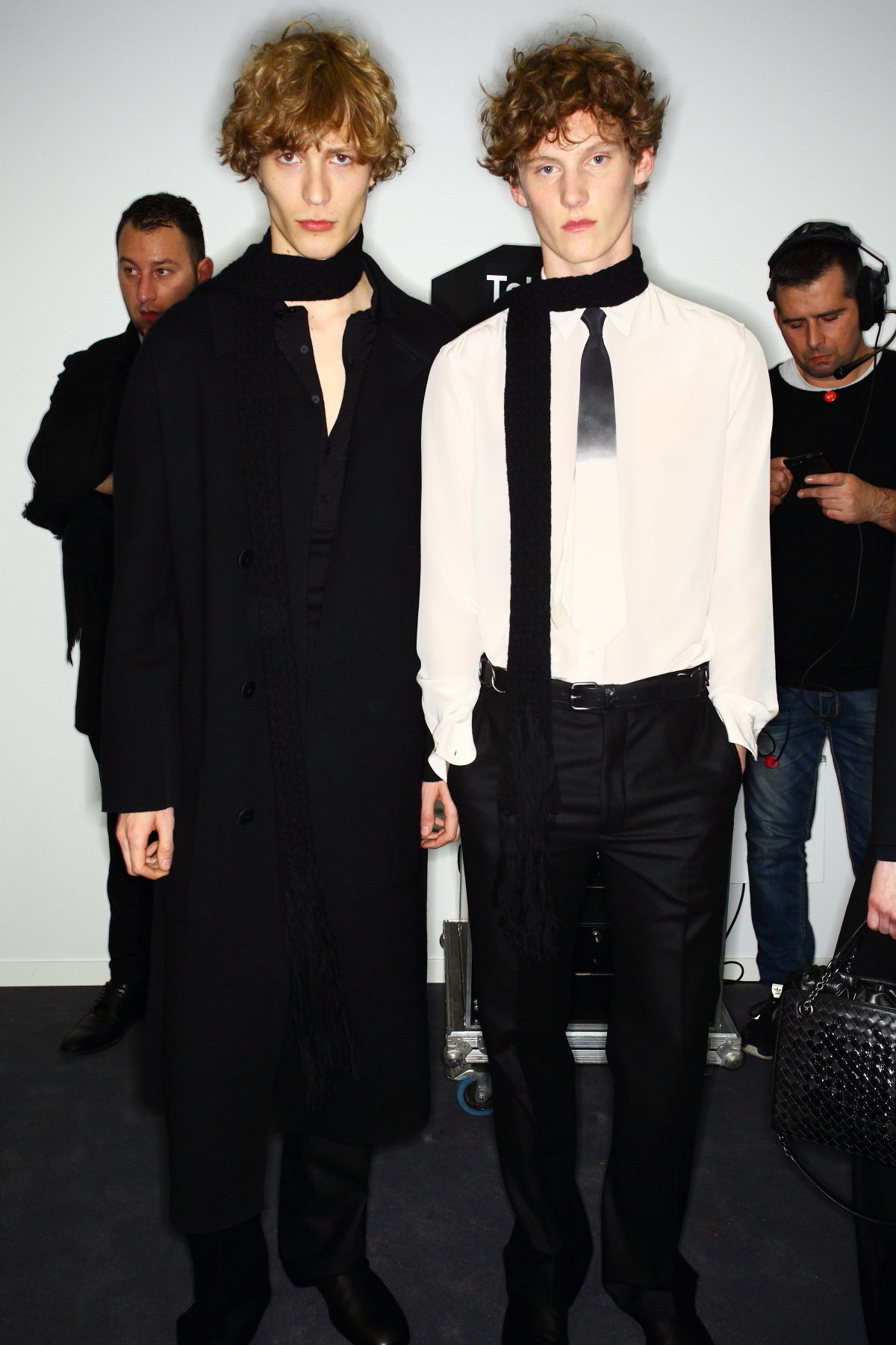 Sonny Vandevelde - Bottega Veneta Fall 16 Men Fashion Show Milan Backstage