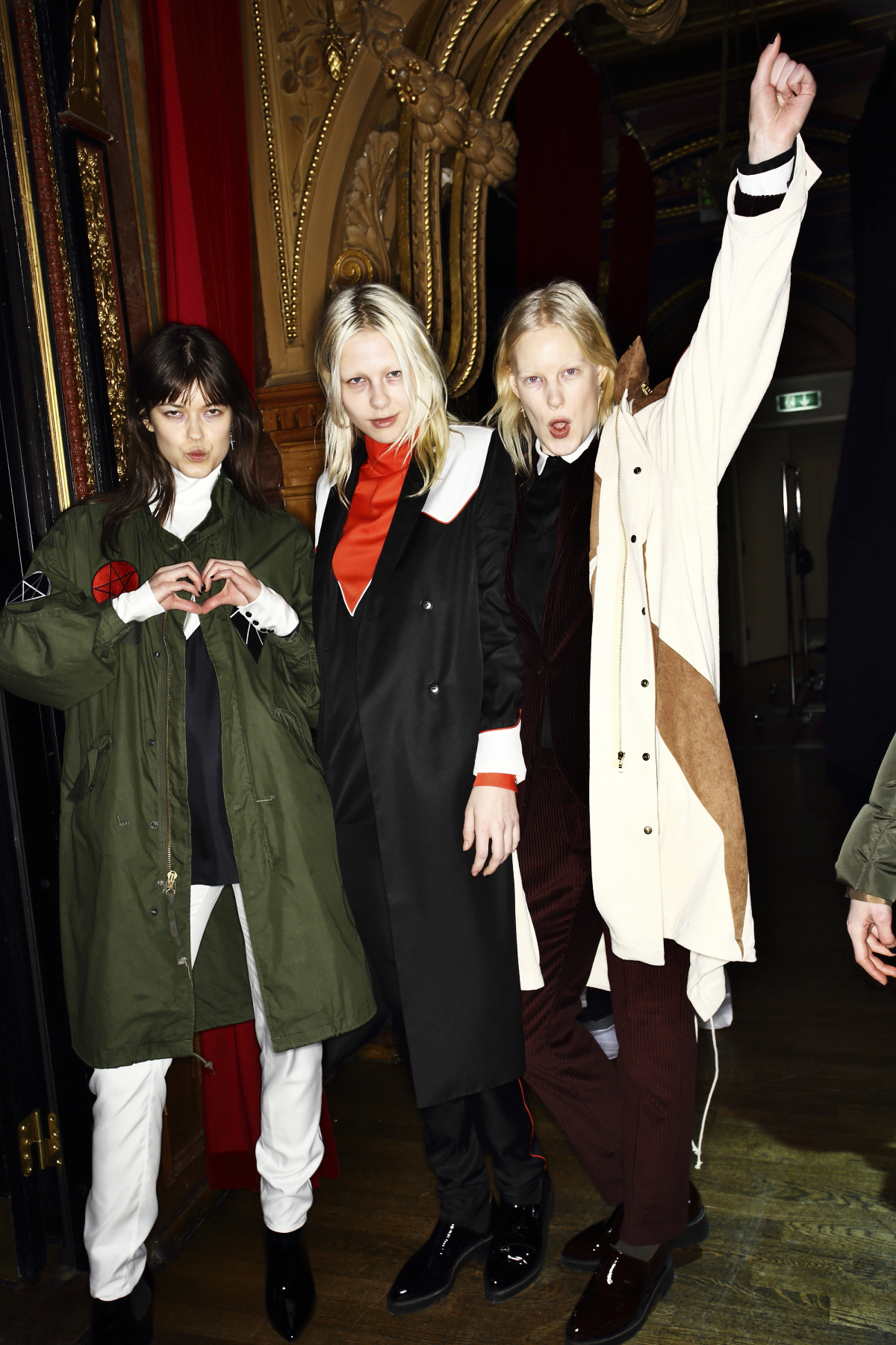 Whyred AW1617 Fashion show at Berns, Stockholm Backstage