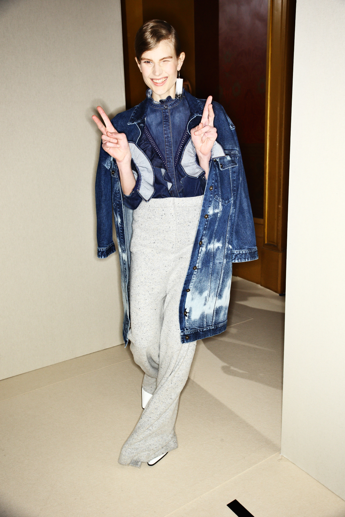 Stella McCartney AW1617 Fashion Show Paris Backstage