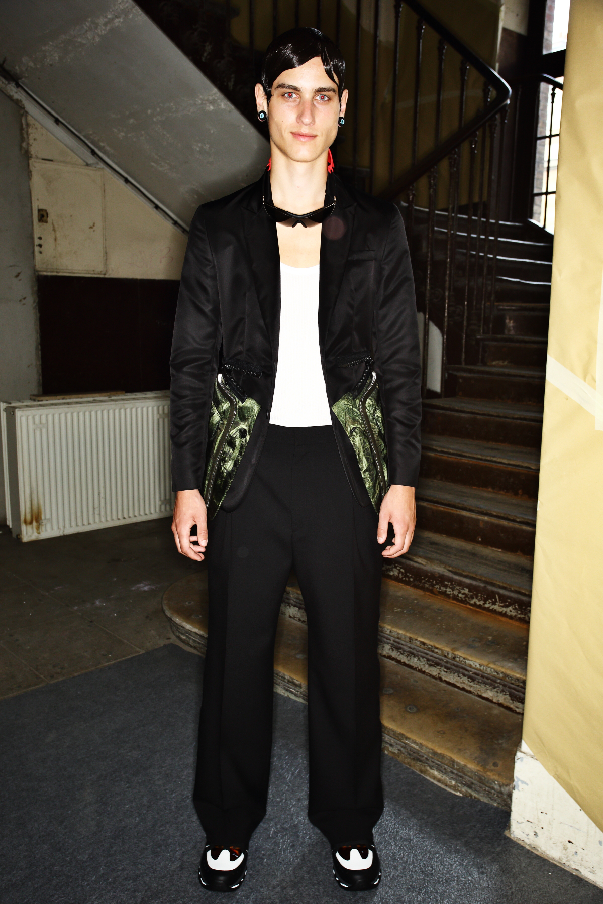Sonny Vandevelde - Givenchy SS17 Men Fashion Show Paris Backstage