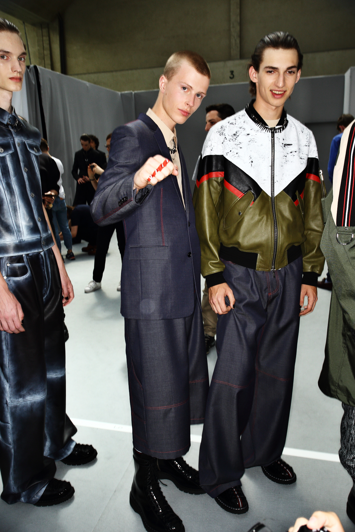 Sonny Vandevelde - Dior SS17 Men Fashion Show Paris Backstage