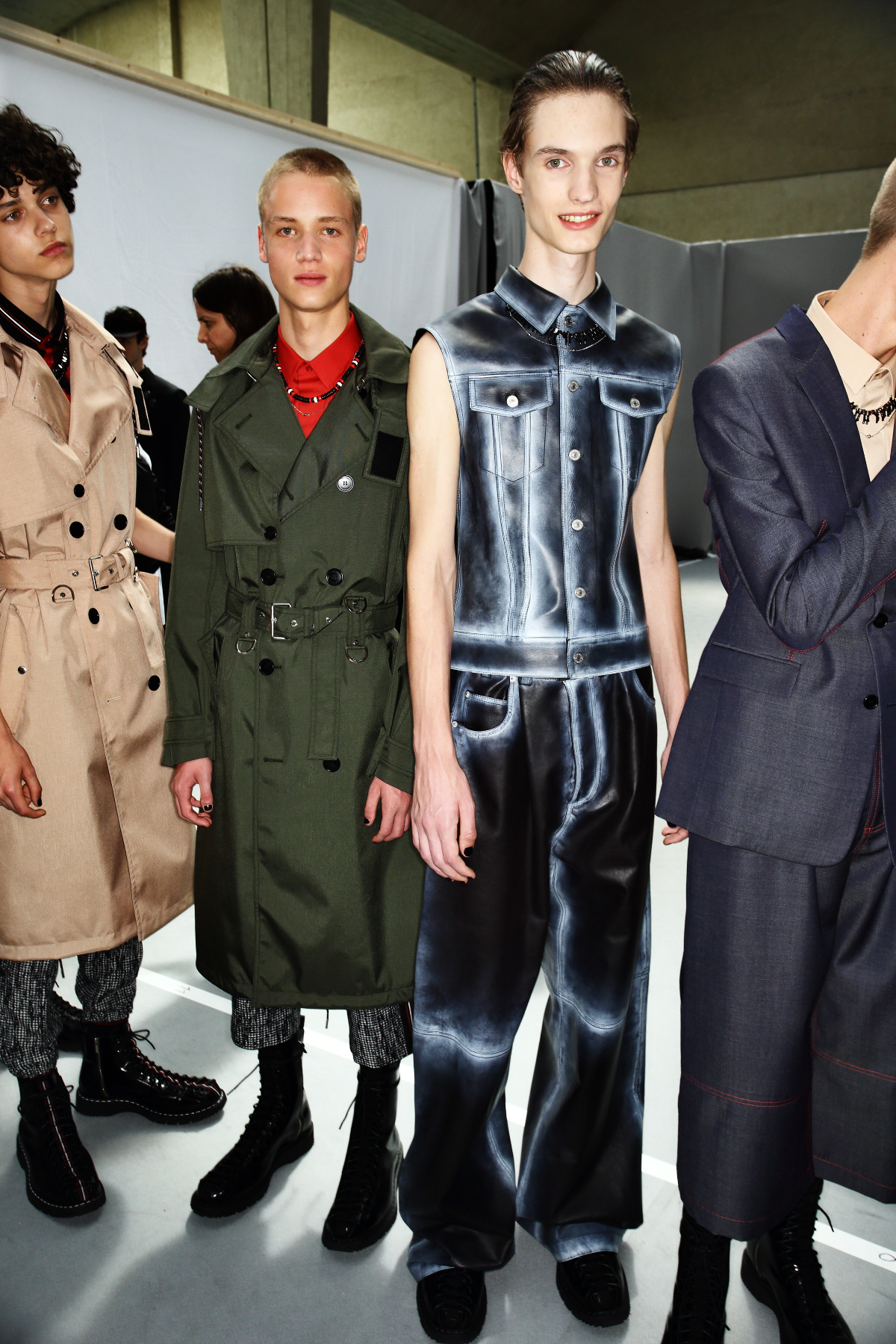 Sonny Vandevelde - Dior SS17 Men Fashion Show Paris Backstage