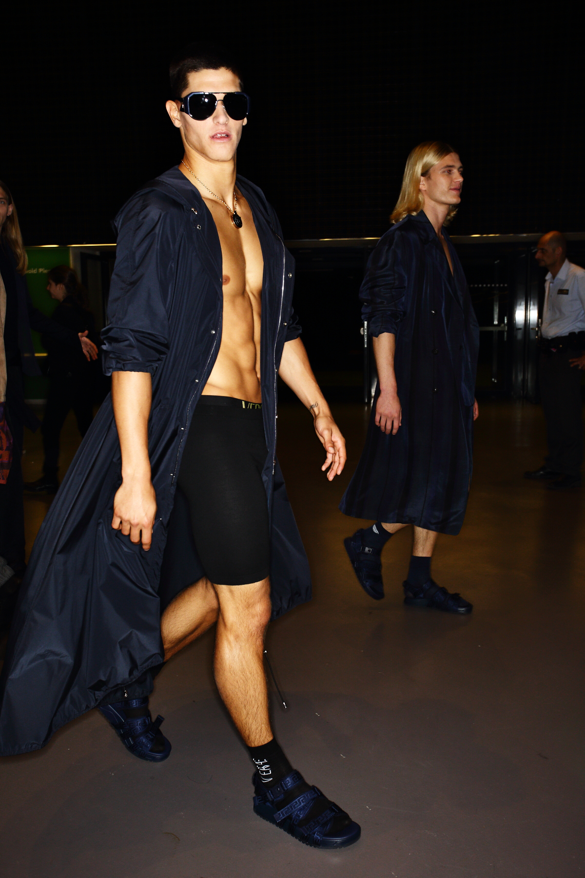 Versace Men SS17 Fashion Show Milan Backstage