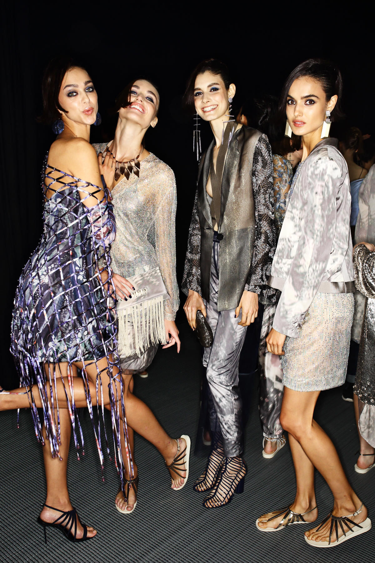 Sonny Vandevelde - Giorgio Armani SS17 Fashion Show Milan Backstage