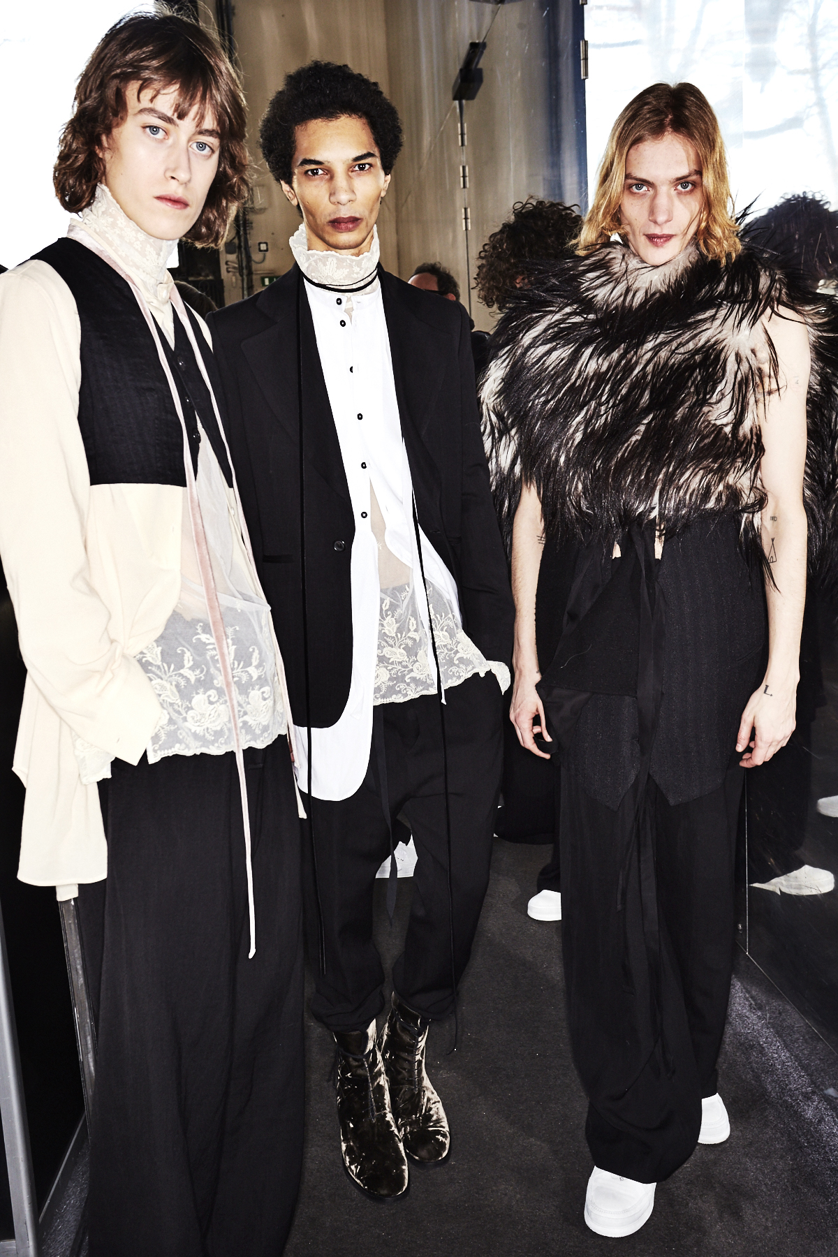 Sonny Vandevelde - Ann Demeulemeester Fall 17 Men Fashion Show Paris ...