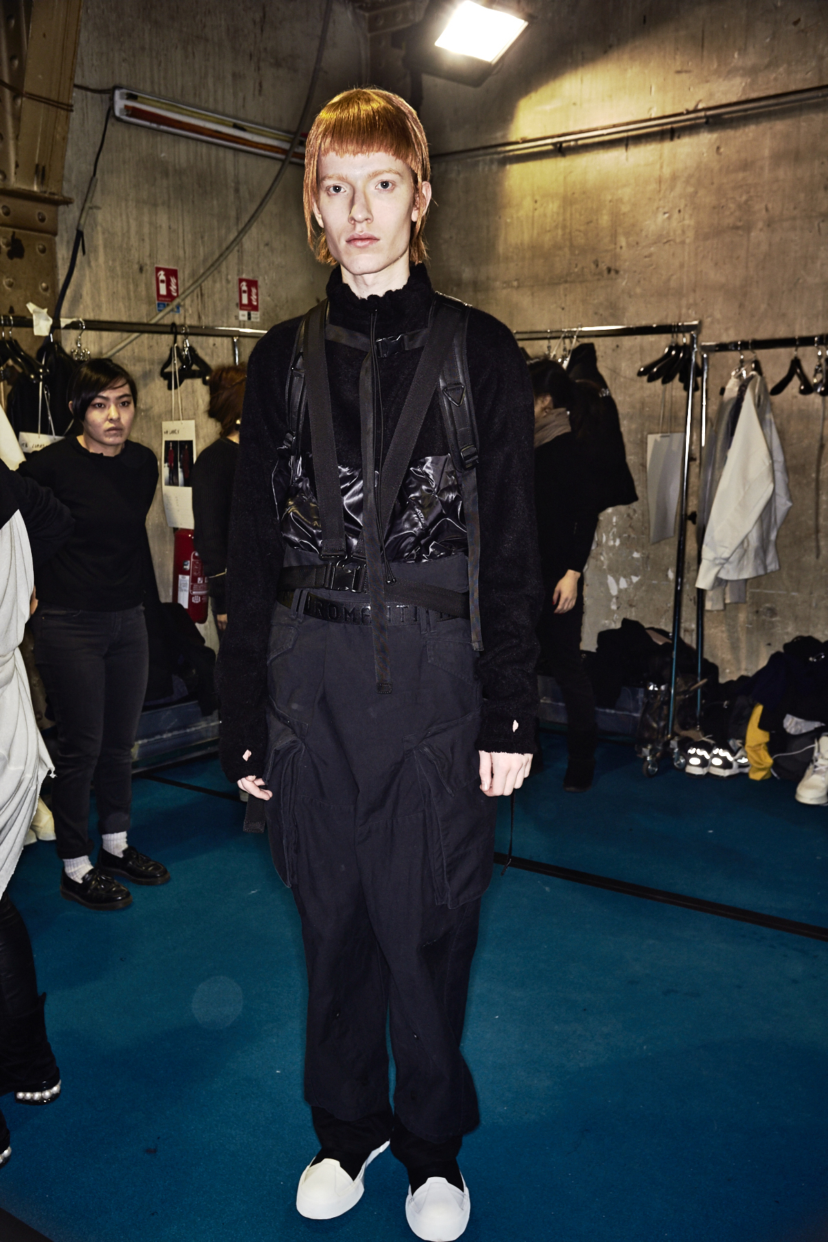 Sonny Vandevelde - Julius Fall 17 Men Fashion Show Paris Backstage