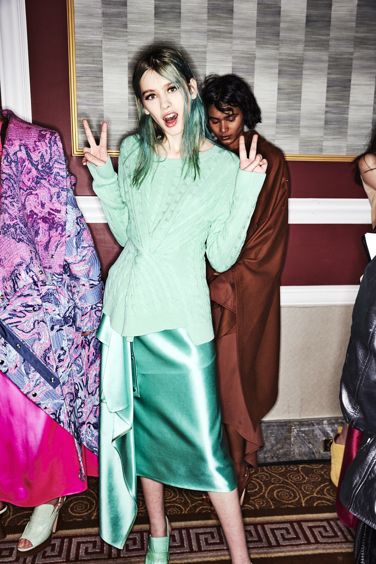 Sonny Vandevelde - Sies Marjan AW1718 Fashion Show New York Backstage