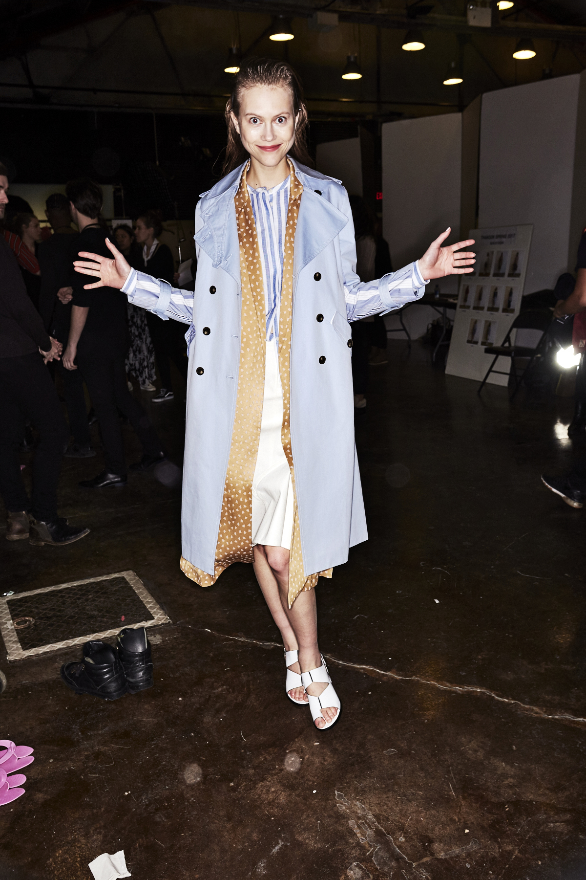 Sonny Vandevelde - Thakoon SS17 Fashion Show New York Backstage