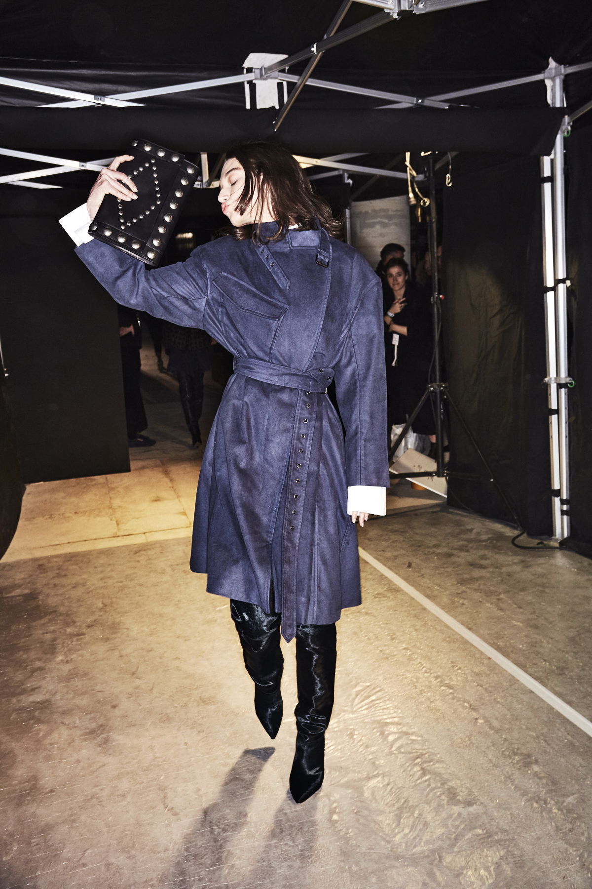 Isabel Marant AW1718 Fashion Show Paris Backstage