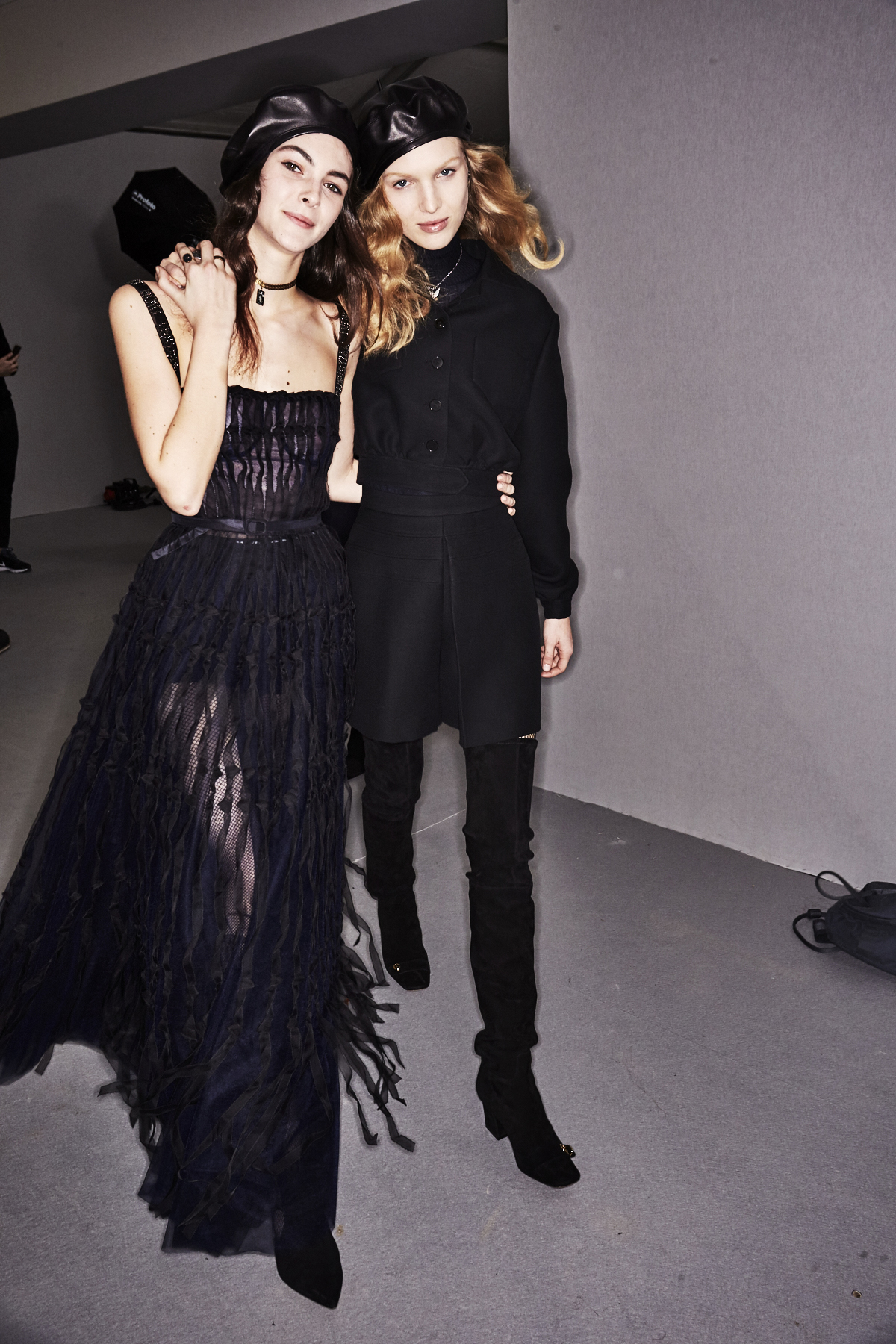 Sonny Vandevelde - Christian Dior AW1718 Fashion Show Paris Backstage