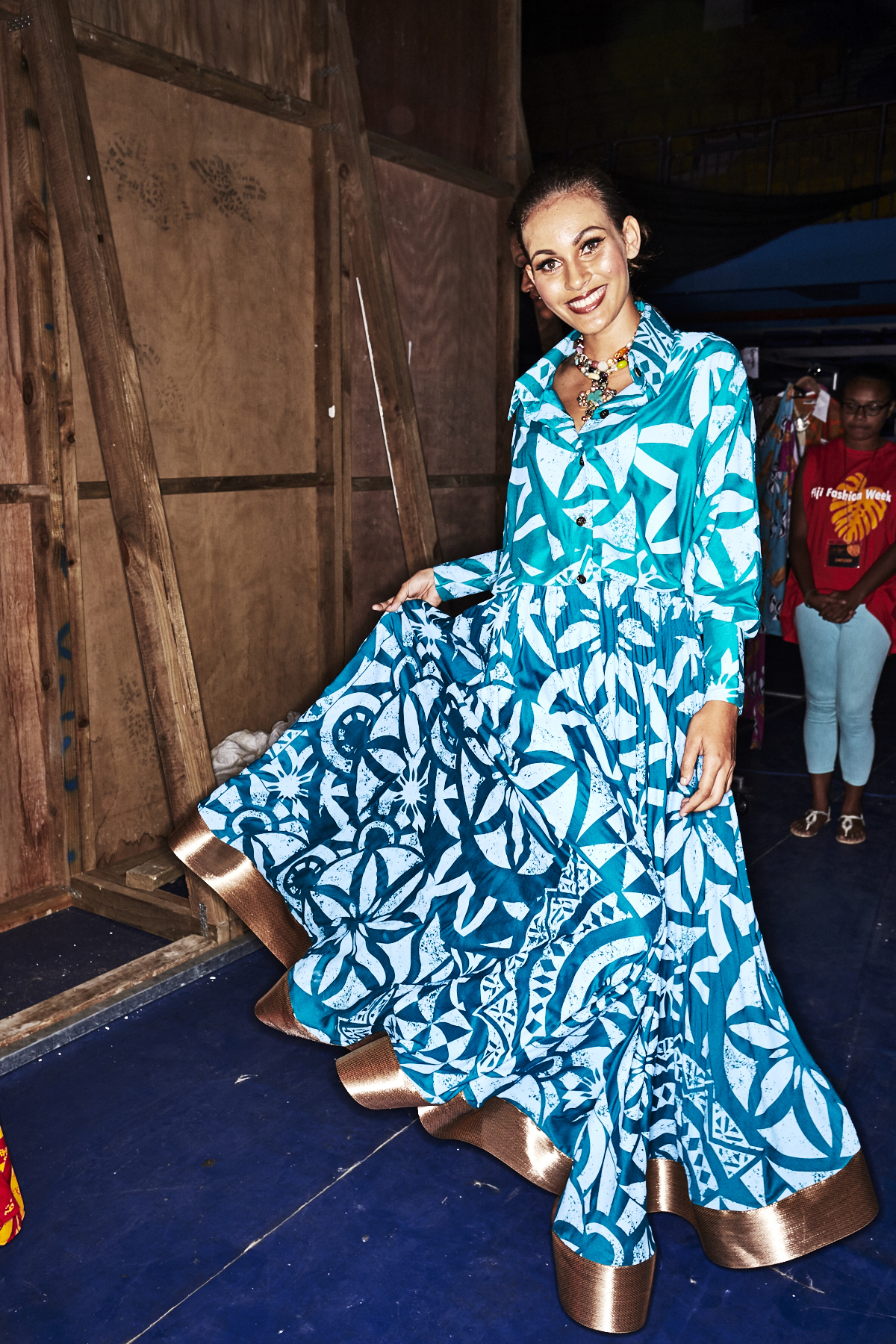 The Haus of Koila Fiji SS1718 Fashion Show Suva Backstage