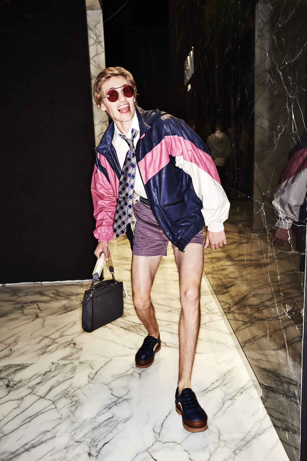 Sonny Vandevelde - Fendi SS18 Men Fashion Show Milan Backstage