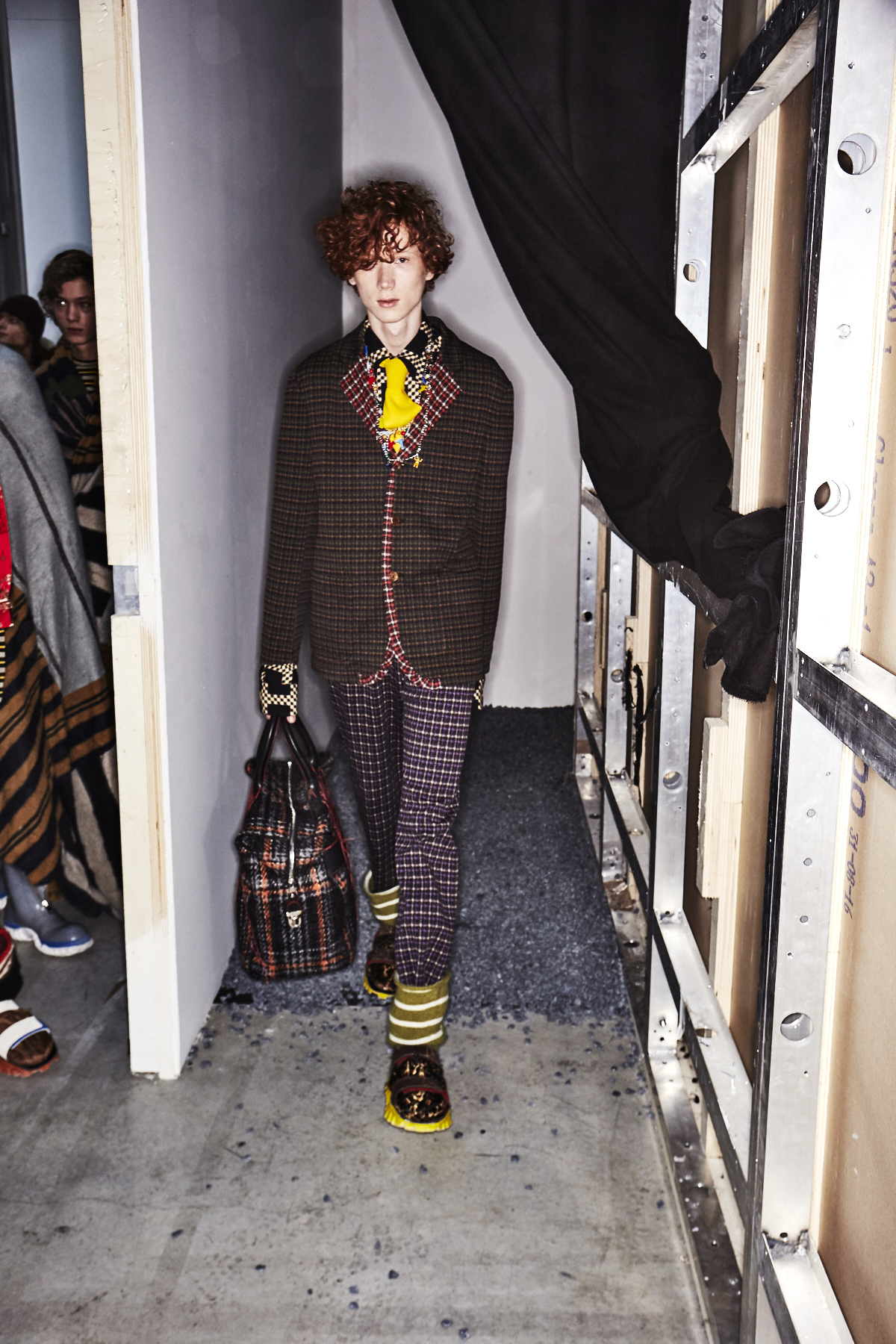 Sonny Vandevelde - Marni AW1819 Men Fashion Show Milan Backstage