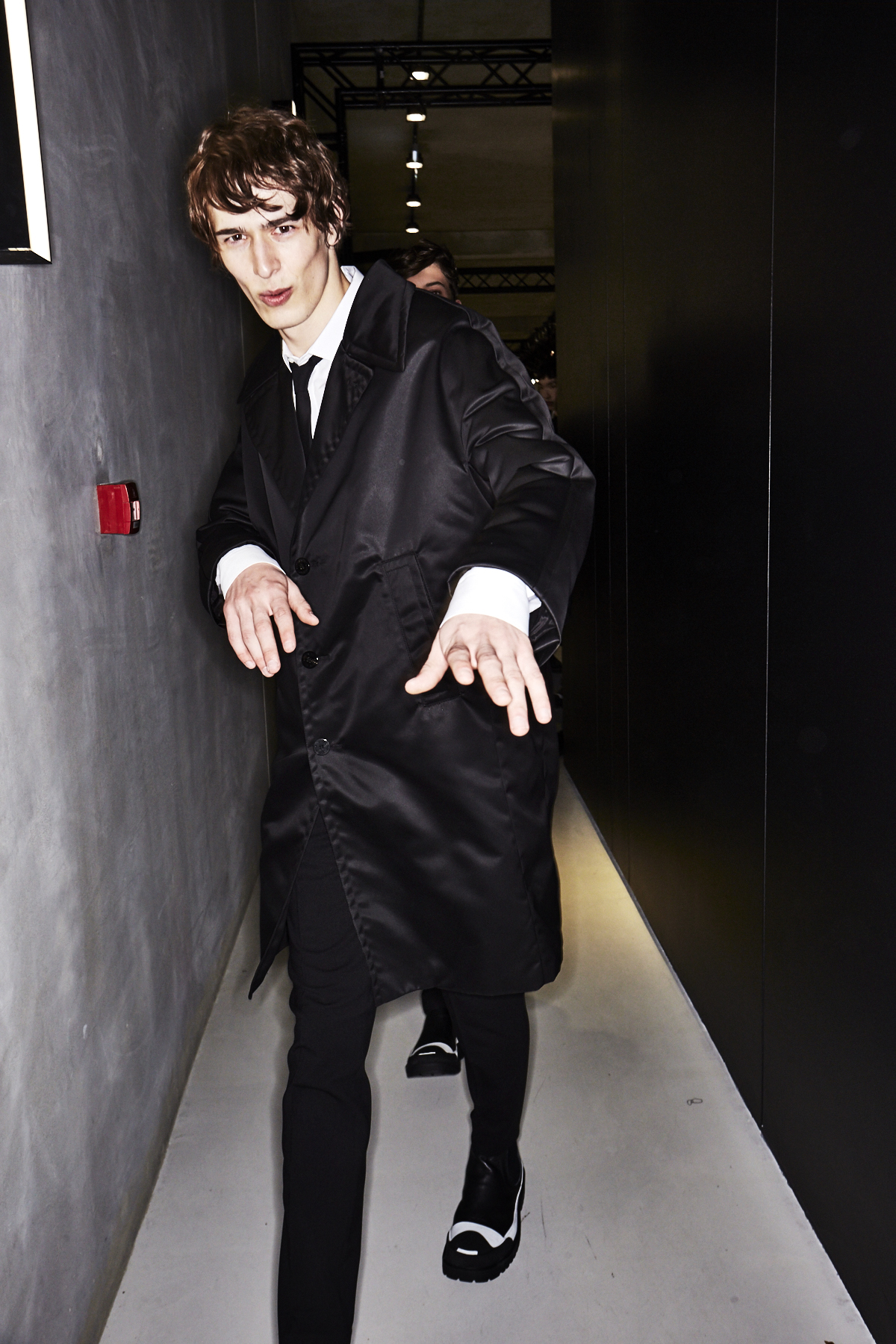 Sonny Vandevelde - Neil Barrett AW1819 Men Fashion Show Milan Backstage
