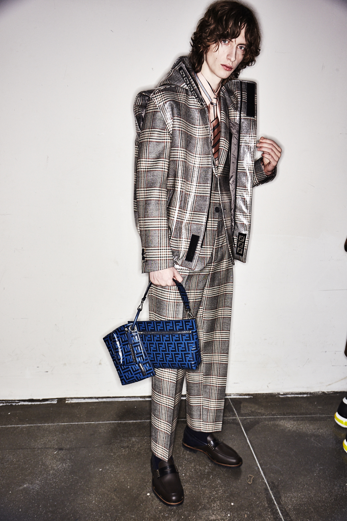 Sonny Vandevelde - Fendi AW1819 Men Fashion Show Milan Backstage