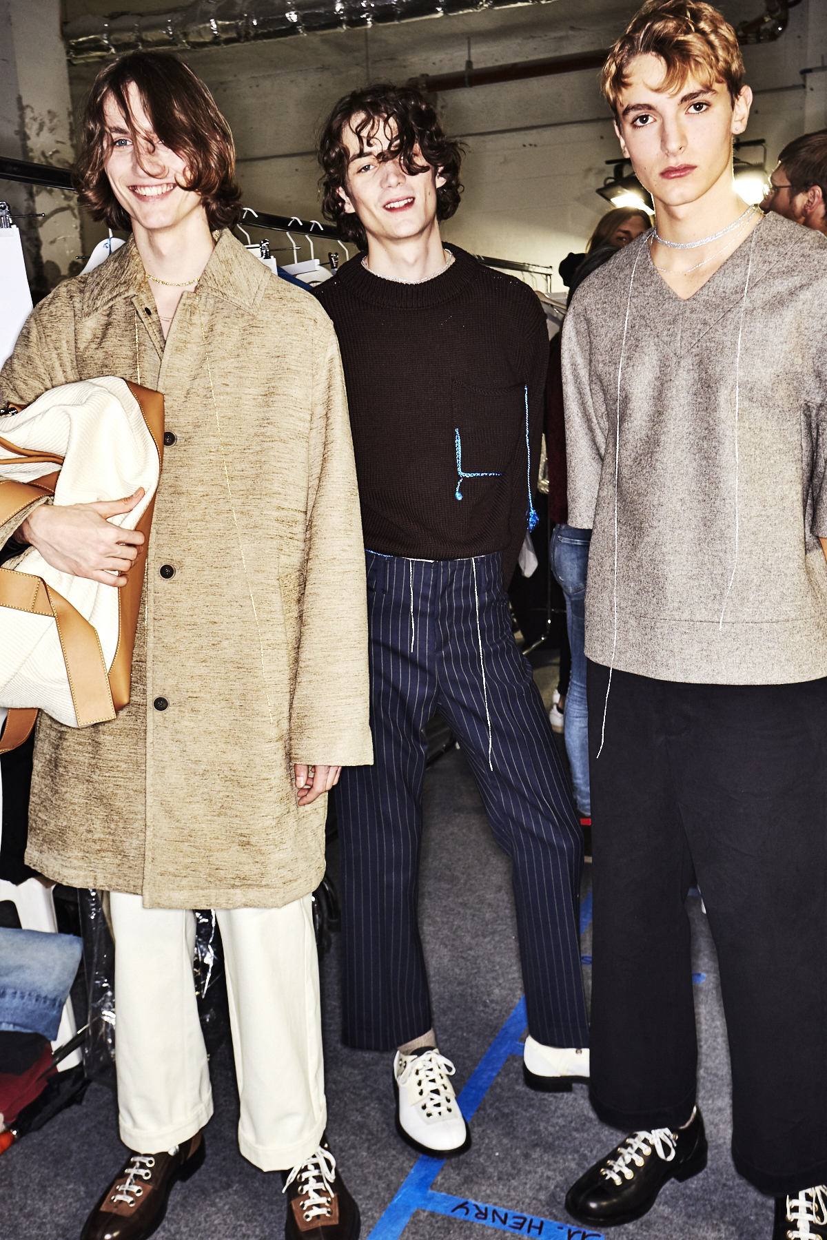 Sonny Vandevelde - Acne AW1819 Men Fashion Show Paris Backstage