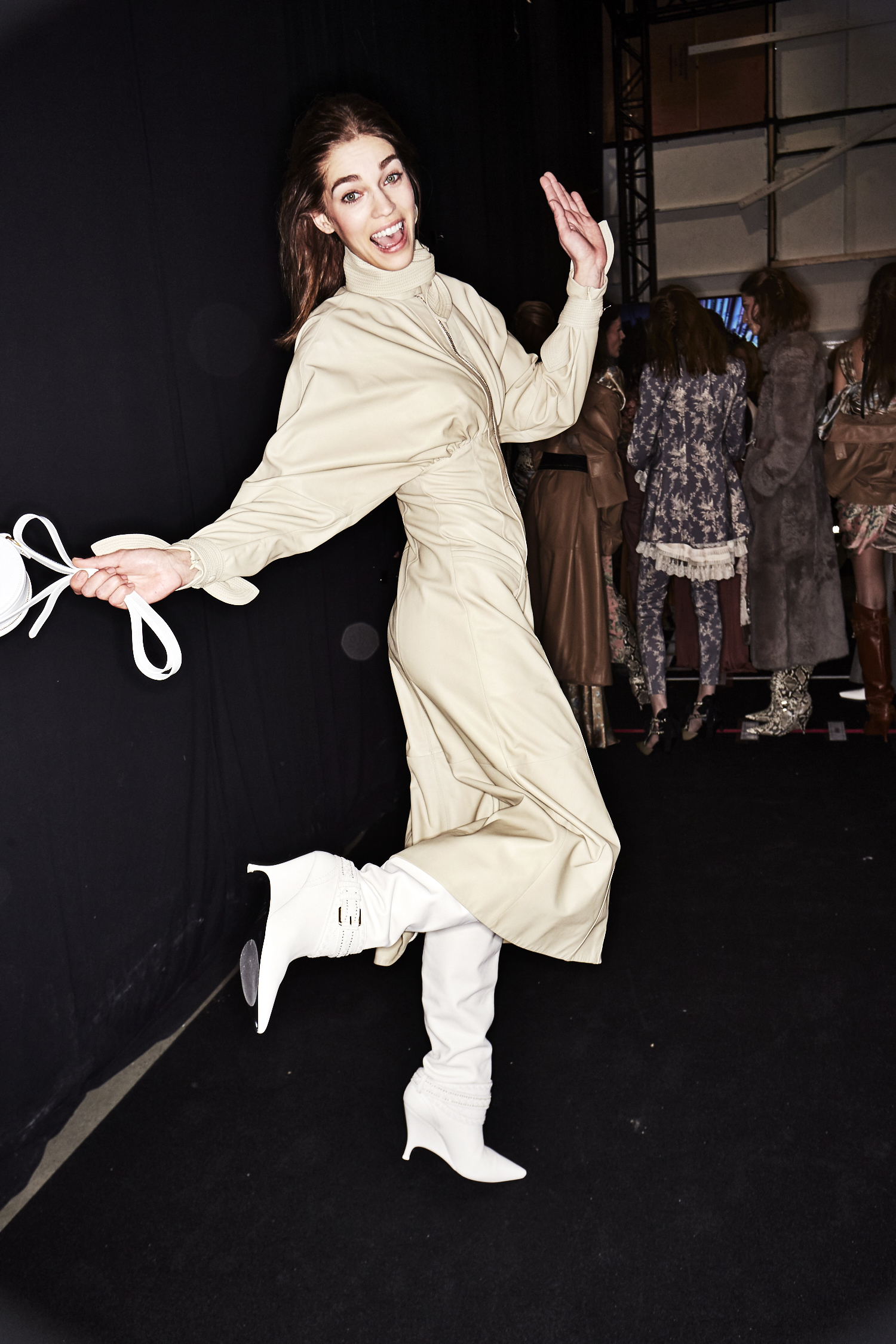Sonny Vandevelde - Zimmermann AW18 Fashion Show New York Backstage