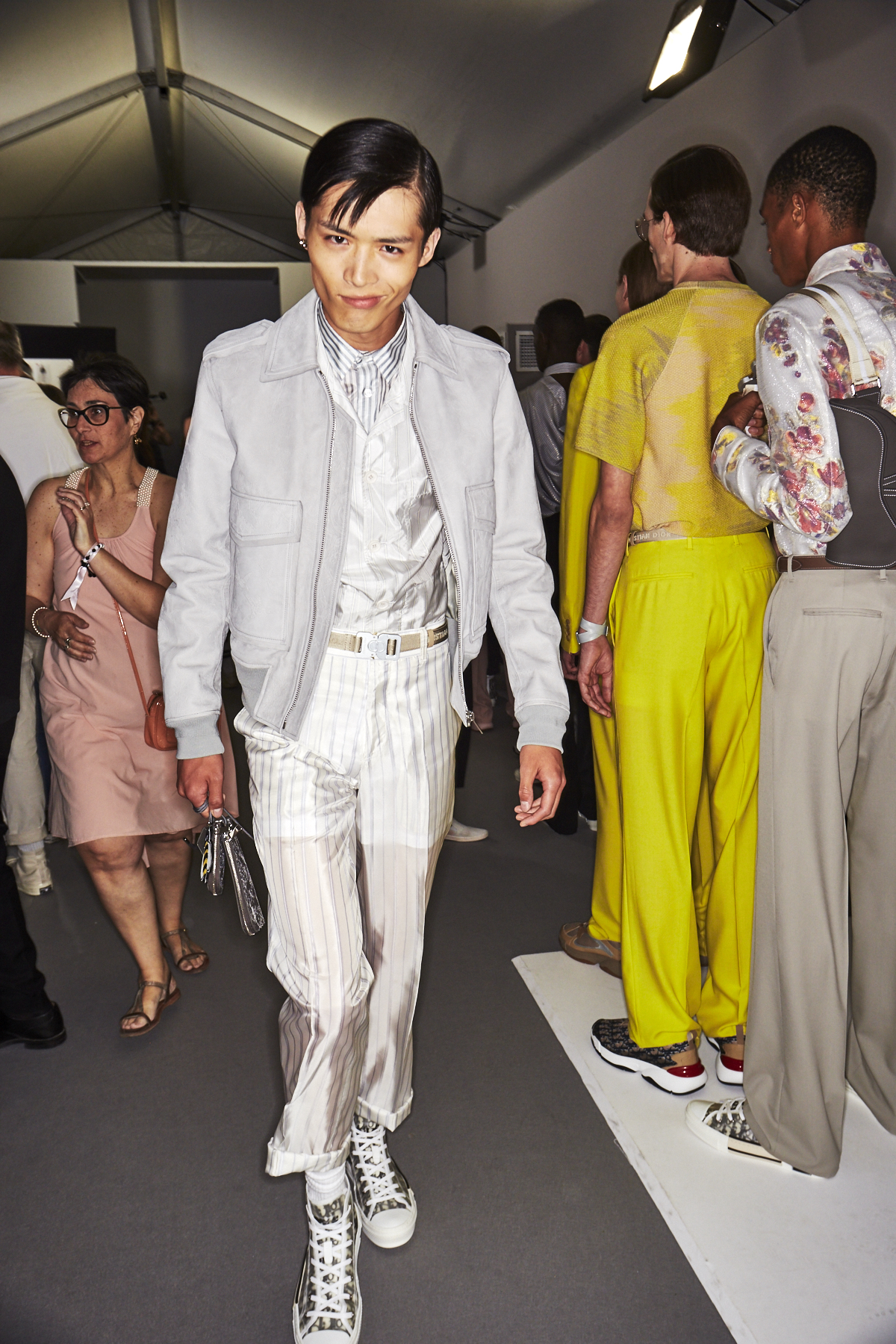 Sonny Vandevelde - Louis Vuitton by Kim Jones Men SS18 Fashion Show Paris  Backstage