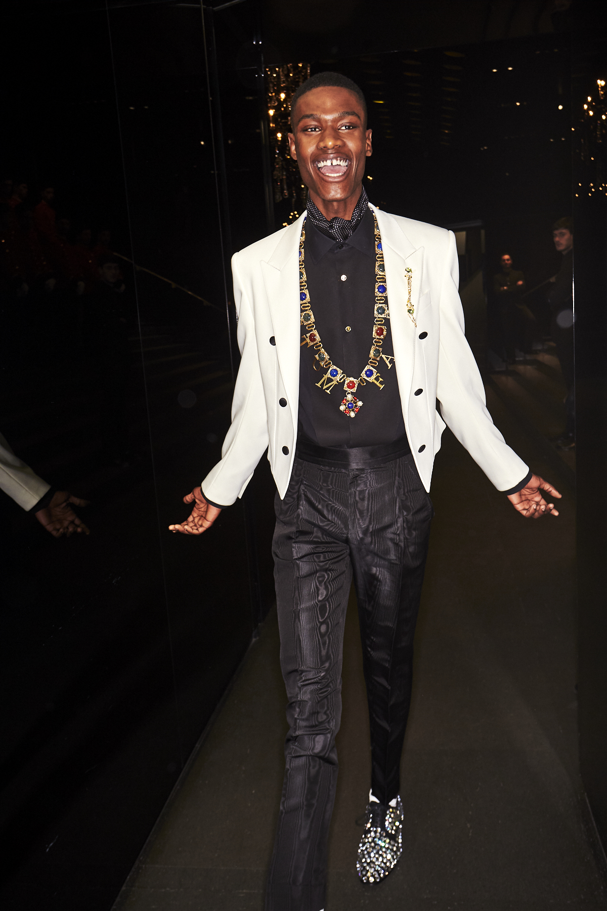 Sonny Vandevelde - Dolce & Gabbana AW1920 Men Fashion Show Milan Backstage
